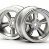 3820 | HPI 1.9" (6mm Off-Set) Vintage 5 Spoke Matte Chrome Rims 2Pcs -Hot Sale HPI Shop HPI 3820 1200x800 1