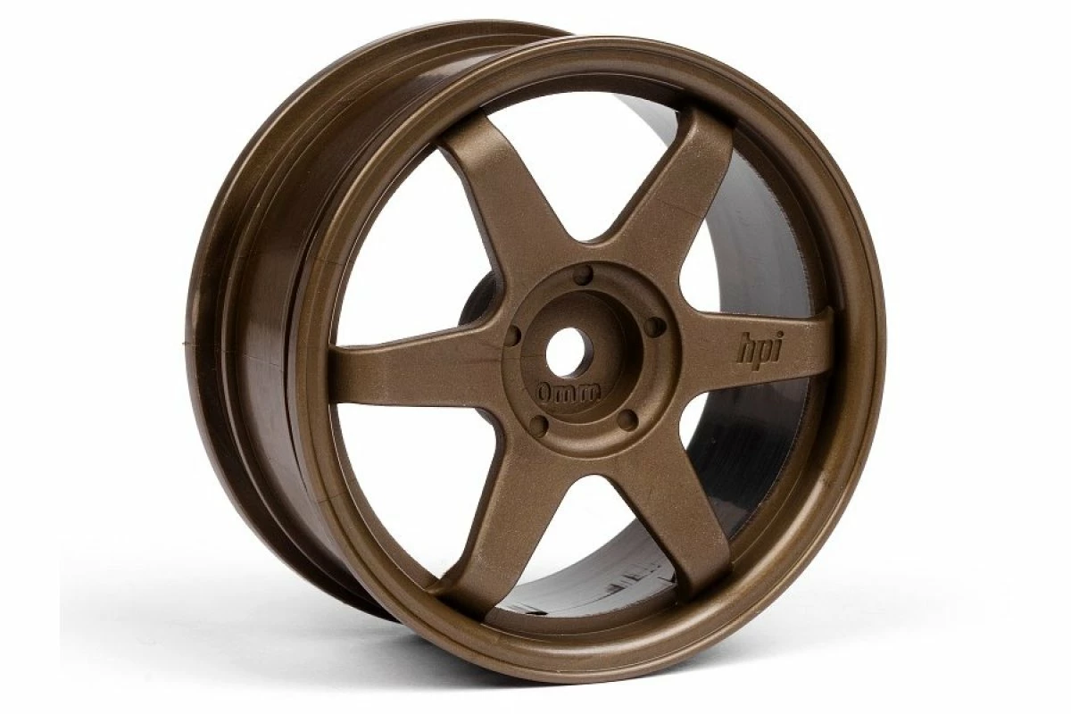 3838 | HPI 1.9" (0mm Off-Set) TE37 Bronze Rims 2Pcs 4 3838 | HPI 1.9" (0mm Off-Set) TE37 Bronze Rims 2Pcs - Image 2