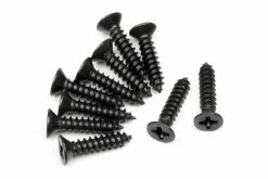 101245 | HPI 3x14mm Coarse Thread Countersunk Head Screws 10Pcs