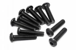 100559 | HPI 3x14mm Fine Thread Button Head Screws 10Pcs