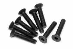 100557 | HPI 3x16mm Fine Thread Countersunk Head Screws 8Pcs
