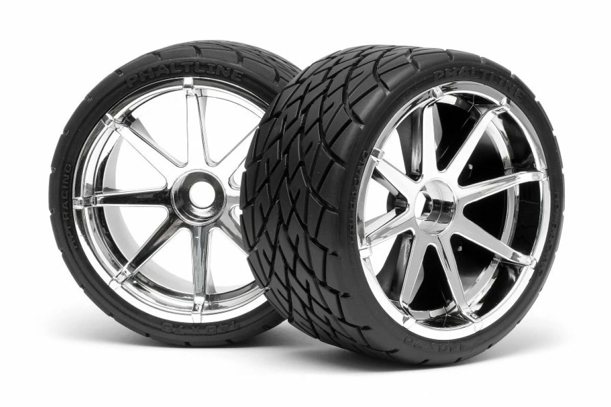 4729 | HPI 4.2" Savage Phaltline Tyres On Chrome Blast Rims - Glued Wheels 2Pcs 3 4729 | HPI 4.2" Savage Phaltline Tyres On Chrome Blast Rims - Glued Wheels 2Pcs