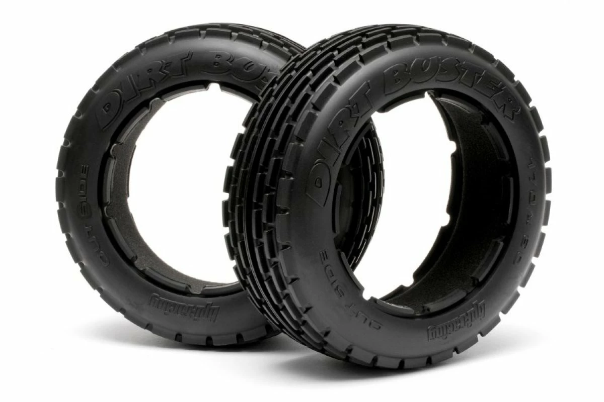 4831 | HPI 4.7/5.5" Baja 5B Front Dirt Buster (M Compound) Tyres 2Pcs 4 4831 | HPI 4.7/5.5" Baja 5B Front Dirt Buster (M Compound) Tyres 2Pcs - Image 2