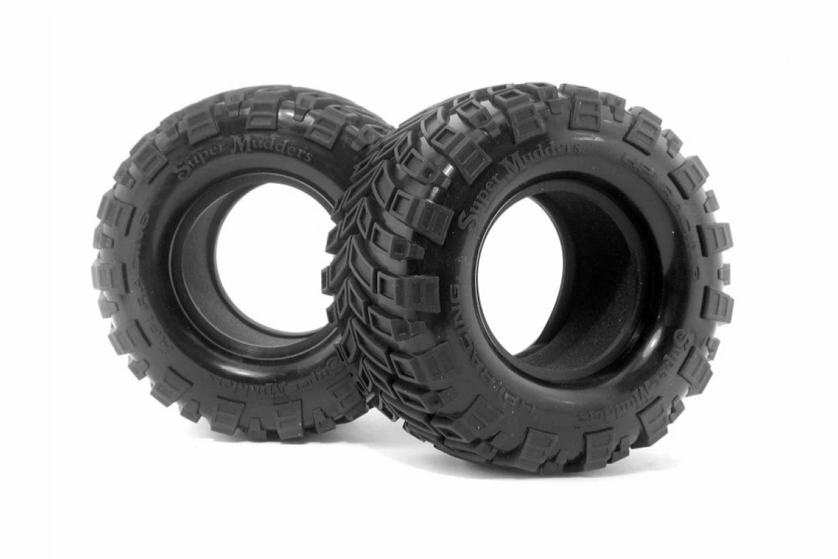 4878 | HPI 3.3" Savage Super Mudders Tyres W/ Foam Inserts 2Pcs 4 4878 | HPI 3.3" Savage Super Mudders Tyres W/ Foam Inserts 2Pcs - Image 2