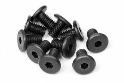 100550 | HPI 5x8mm Fine Thread Countersunk Head Screws 10Pcs
