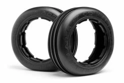 67966 | HPI 4.7/5.5" Baja 5T/5SC Front Double Blades (White Compound) Tyres 2Pcs