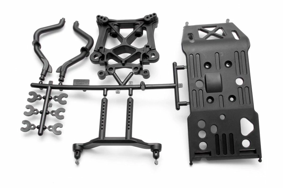 85234 | HPI Savage Skid Plate/Body Mount & Shock Tower Set 3 85234 | HPI Savage Skid Plate/Body Mount & Shock Tower Set