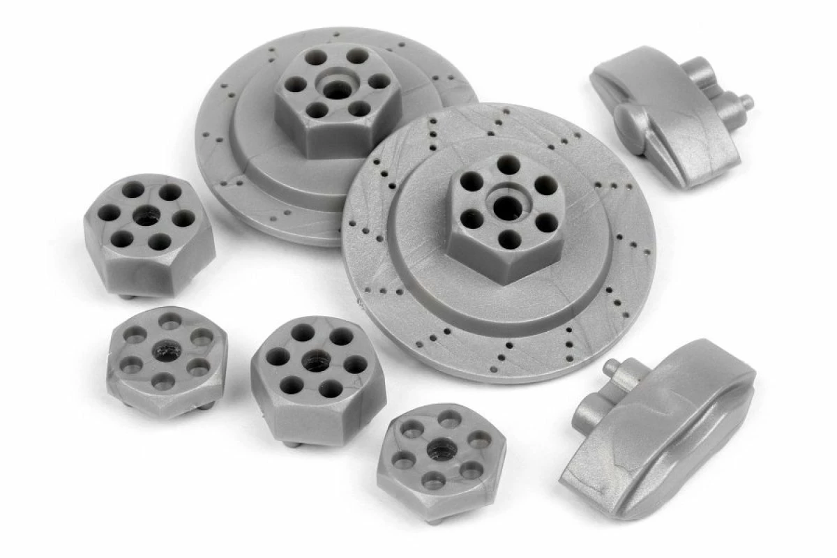 85608 | HPI E10 Hex Hub Set 4 85608 | HPI E10 Hex Hub Set - Image 2