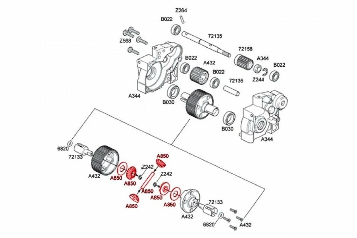 86014 | HPI Sprint 2 10/13T Differential Bevel Gear Set 5 86014 | HPI Sprint 2 10/13T Differential Bevel Gear Set - Image 3