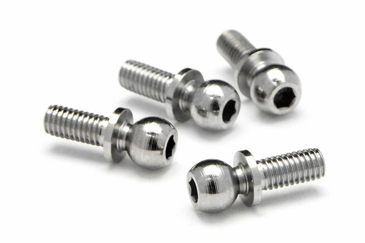 86196 | HPI Sprint 2 4.3x11.5mm (4-40 Thread) Ball Screw 4Pcs 4 86196 | HPI Sprint 2 4.3x11.5mm (4-40 Thread) Ball Screw 4Pcs - Image 2