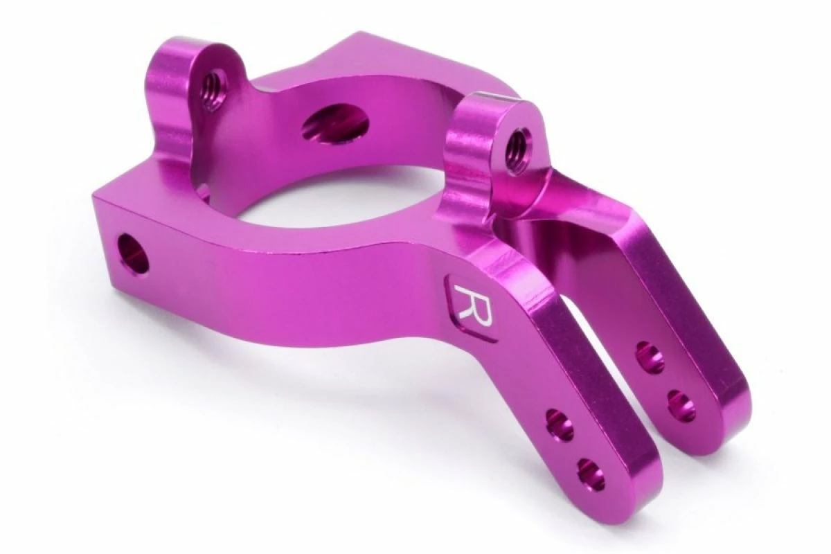 86371 | HPI Aluminium Right Steering Hub Carrier Purple 1Pc 3 86371 | HPI Aluminium Right Steering Hub Carrier Purple 1Pc