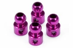 86580 | HPI 5.8x10mm Aluminium Sway Bar Pivot Balls Purple 4Pcs