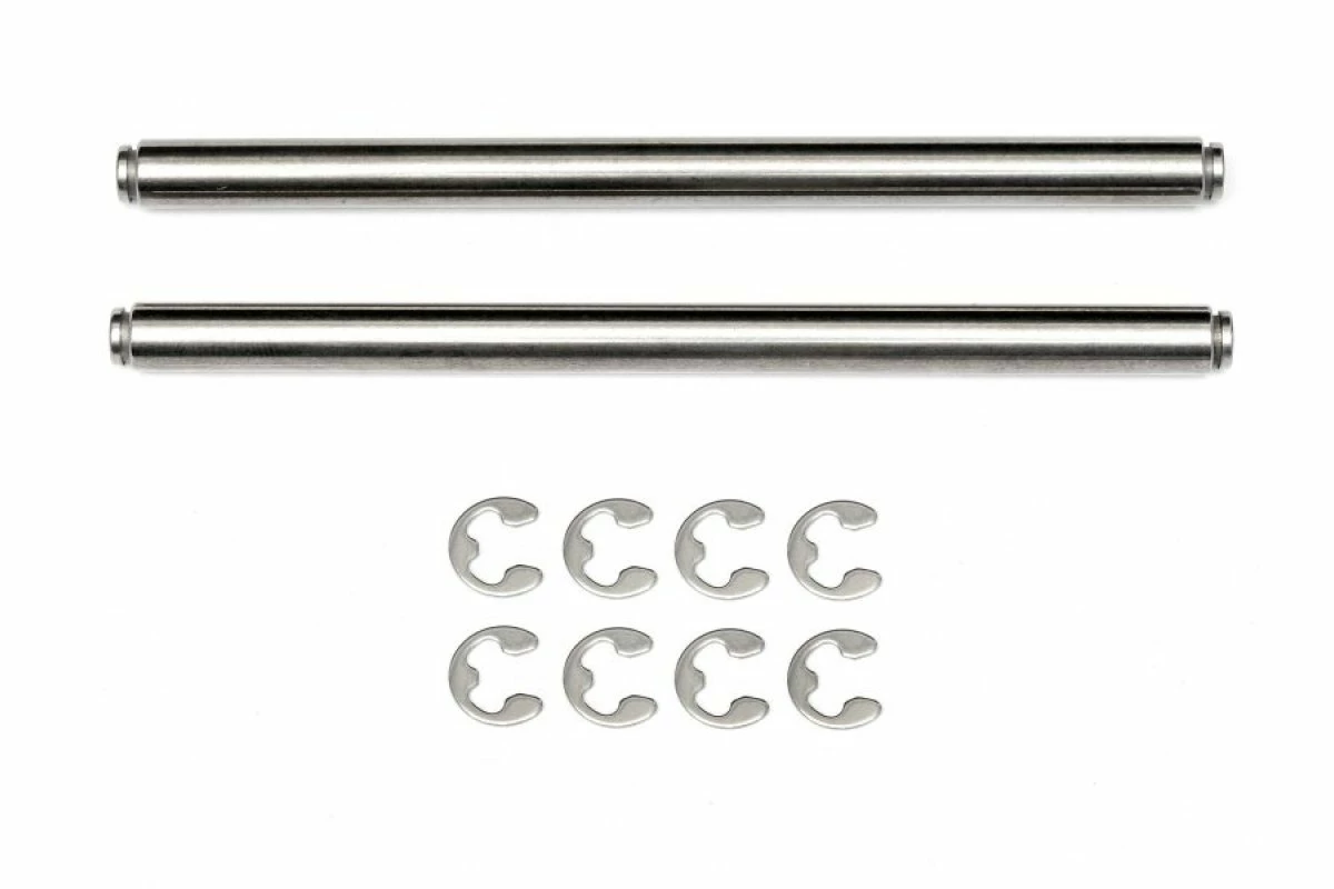 86634 | HPI Baja 5B/5SC/5T 6x94mm Suspension Arm Shaft 2Pcs W/ E-Clips 4 86634 | HPI Baja 5B/5SC/5T 6x94mm Suspension Arm Shaft 2Pcs W/ E-Clips - Image 2