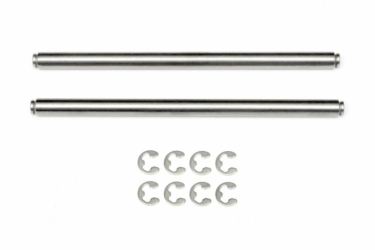 86635 | HPI Baja 5B/5SC/5T 6x108mm Suspension Arm Pins 2Pcs W/ E-Clips 4 86635 | HPI Baja 5B/5SC/5T 6x108mm Suspension Arm Pins 2Pcs W/ E-Clips - Image 2