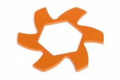 87486 | HPI 5B/5SC/5T Baja 5B/5SC/5T Orange Aluminium Brake Disc Fin