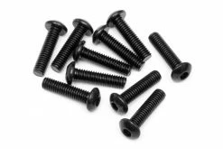 94556 | HPI 4x16mm Fine Thread Button Head Screws 10Pcs