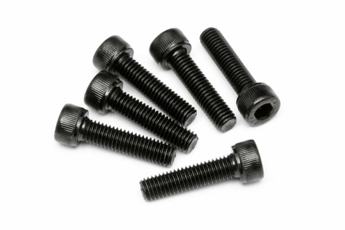 94707 | HPI 5x20mm Fine Thread Cap Head Screws 6Pcs 3 94707 | HPI 5x20mm Fine Thread Cap Head Screws 6Pcs