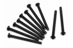 Z362 | HPI 3x35mm Fine Thread Button Head Screws 10Pcs