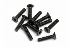 Z449 | HPI 2.5x12mm Fine Thread Countersunk Head Screws 10Pcs