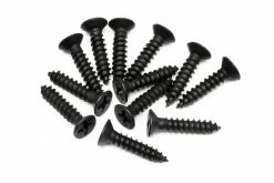 Z579 | HPI 3x15mm Coarse Thread Countersunk Head Screws 12Pcs
