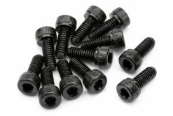 Z793 | HPI 4x10mm Fine Thread Cap Head Screws 10Pcs